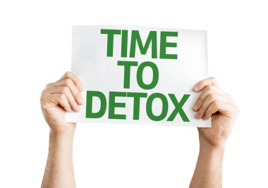 Time to Detox card clipart