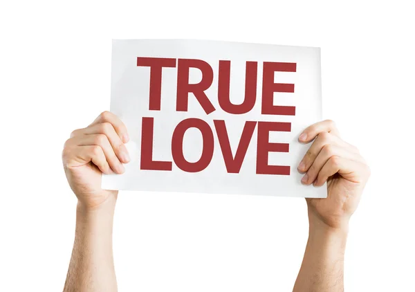 True Love card — Stock Photo, Image