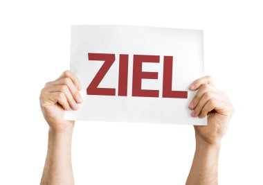 Hedef (Almancada) kartı