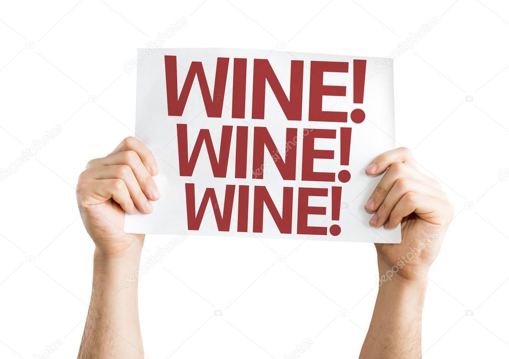 Wine!Wine! Wine!  card