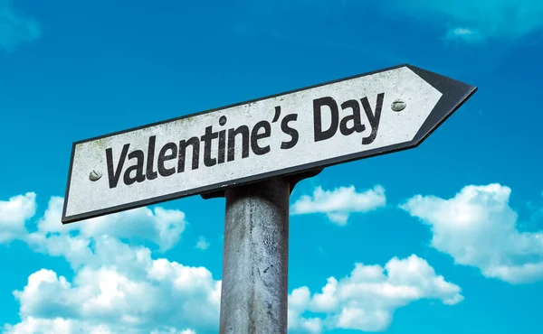 Valentýnský znak dne — Stock fotografie