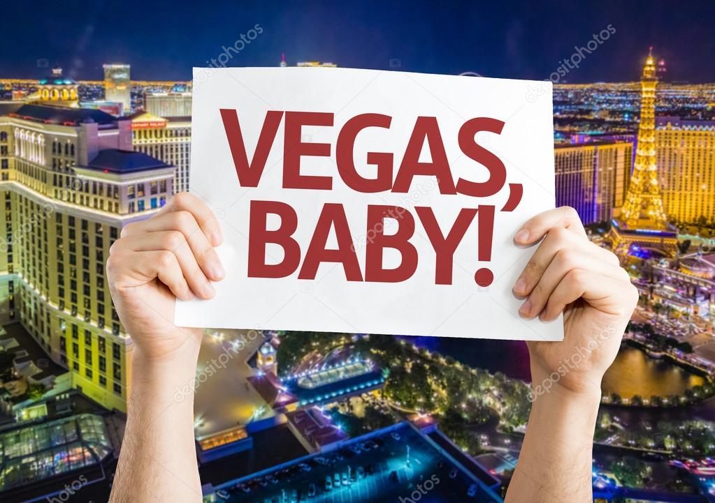 Vegas, Baby! card
