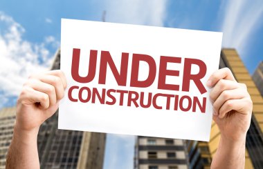 İnşaat kartın altında