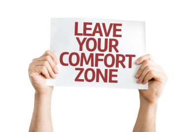 Your Comfort Zone kartı bırakın