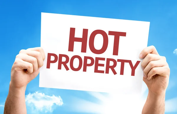 Hot Property card — Stock Photo, Image