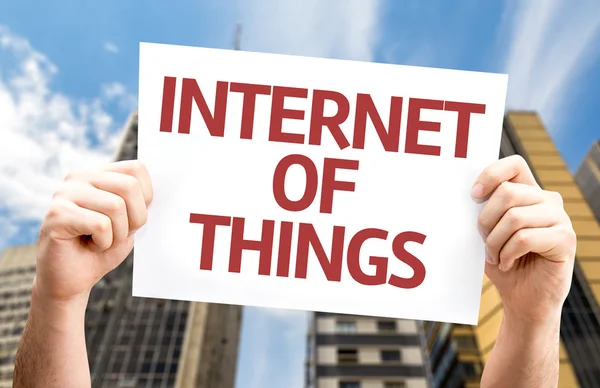 Internet of Things card — Stock Photo, Image