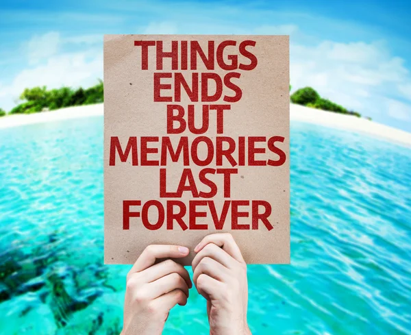 Souvenirs Last Forever card — Photo