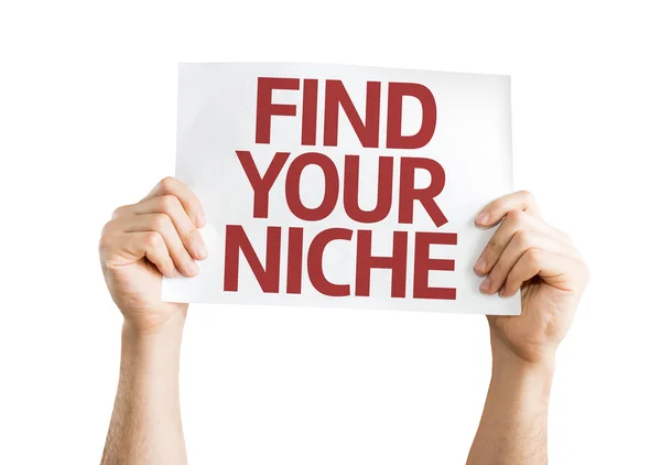 Your Niche kartı bulmak — Stok fotoğraf