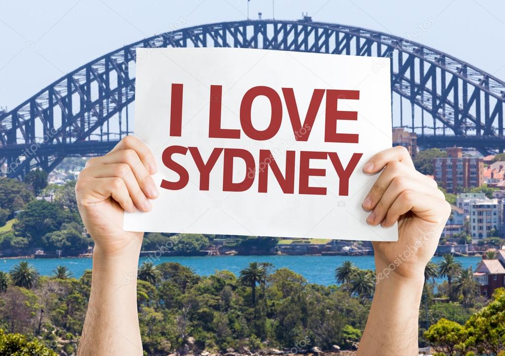 I Love Sydney card