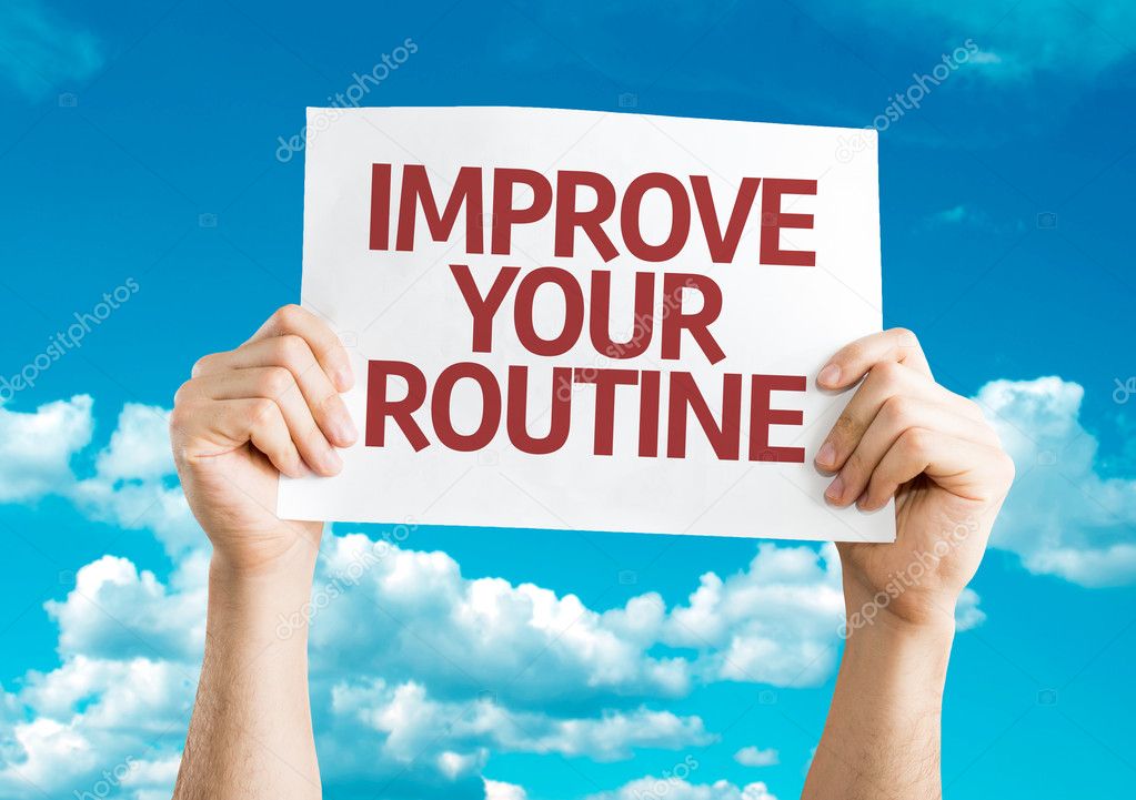 Improve Your Routine card