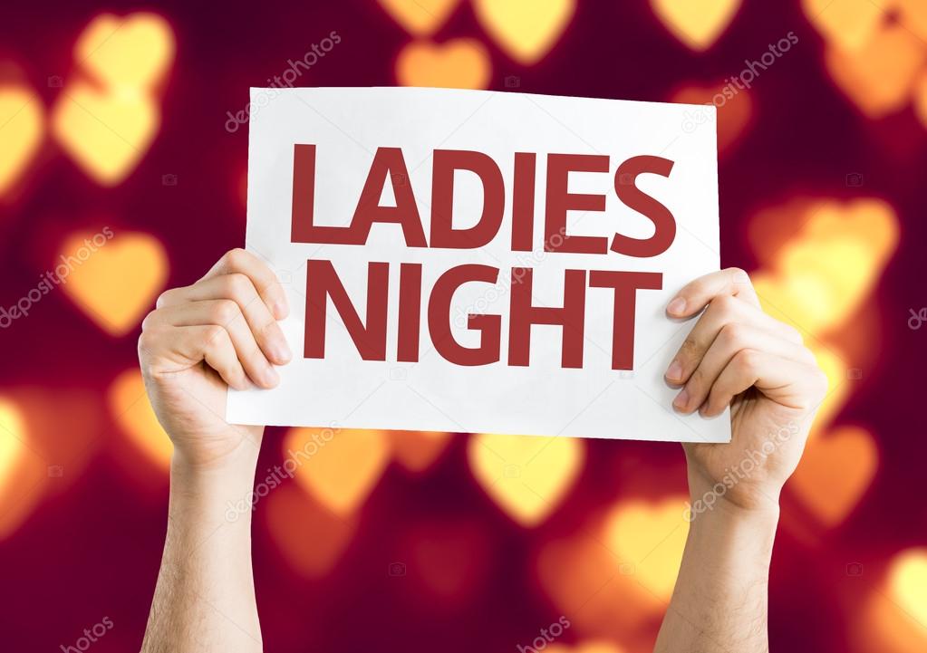 Ladies Night card