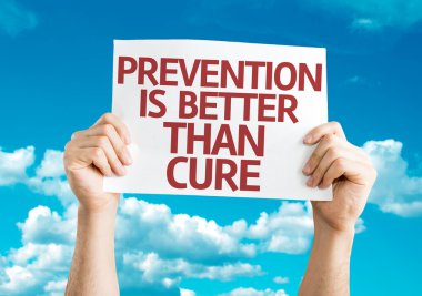 Prevention is Better than Cure card clipart