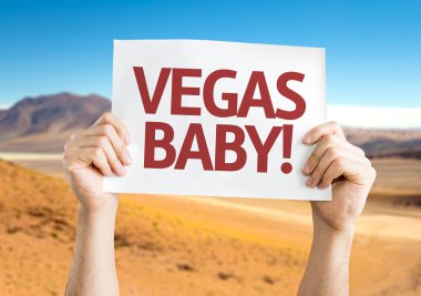Vegas, Baby! card clipart