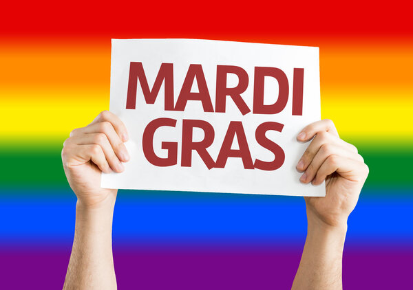 Mardi Gras card