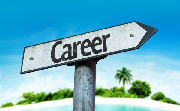 Text:Career   on sign — Stock Photo, Image