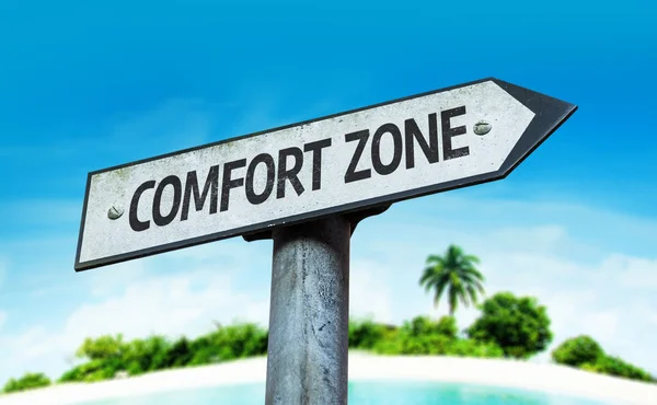 Comfort Zone tecken — Stockfoto