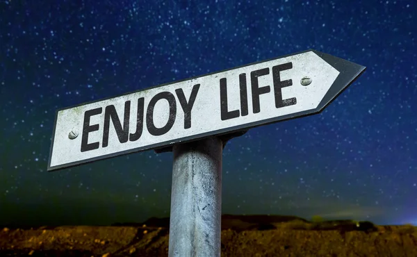 Enjoy Life sign — Stock Photo, Image