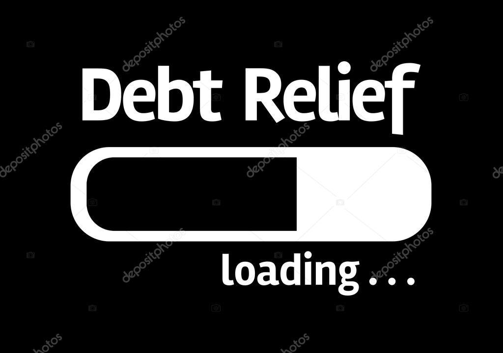 Black board: Debt Relief