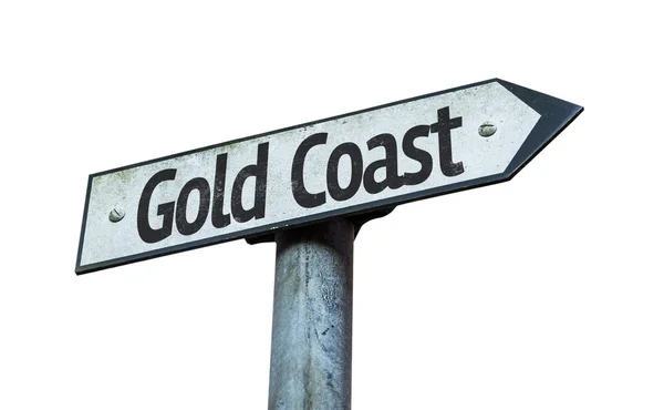 Gold Coast tecken — Stockfoto