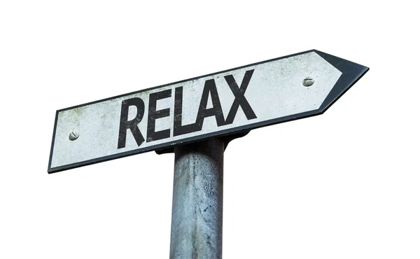 Text  Relax sign — Stock Photo, Image