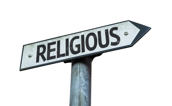 Texto Religiouson signo — Foto de Stock