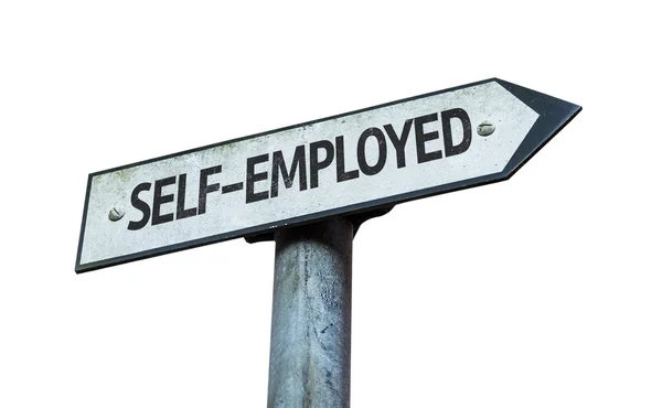 Self-Employed sign — Stock Photo, Image