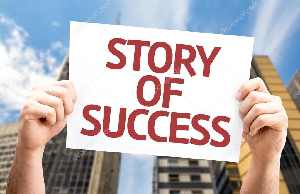 Story of Success card