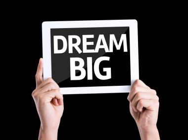 Tablet PC ile metin rüya büyük