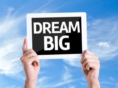 Tablet PC ile metin rüya büyük