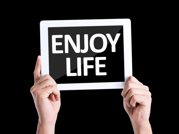 Text Enjoy Life — Stock Photo, Image