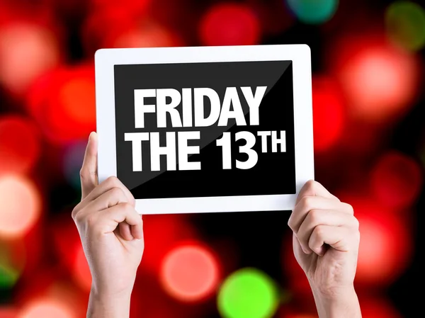 Text Friday The 13th — Stock Photo, Image