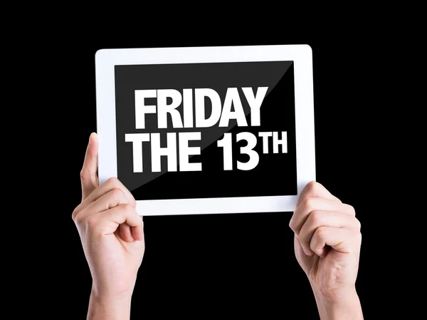 Text Friday The 13th — Stock Photo, Image