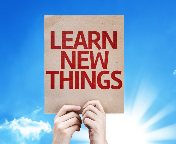 Learn New Things card