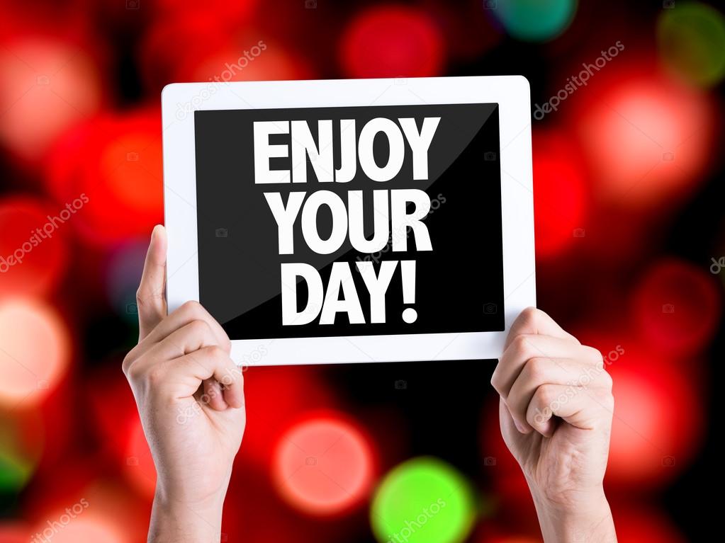 Text Enjoy Your Day