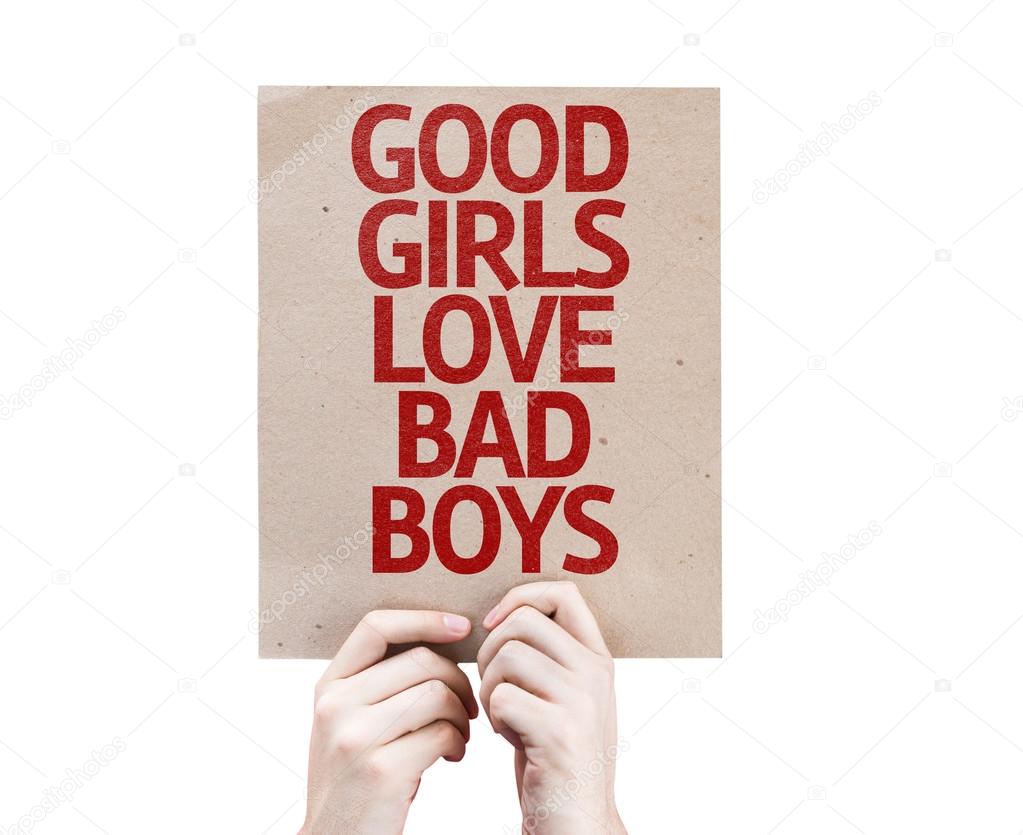 Good Girls Love Bad Boys card
