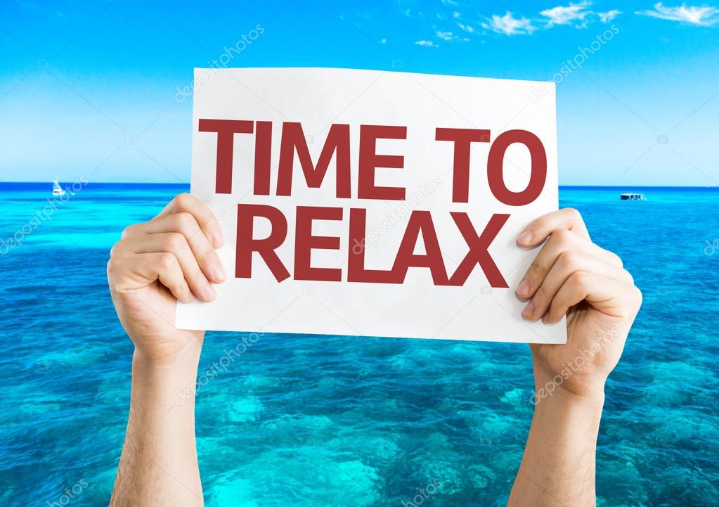 Time to Relax card
