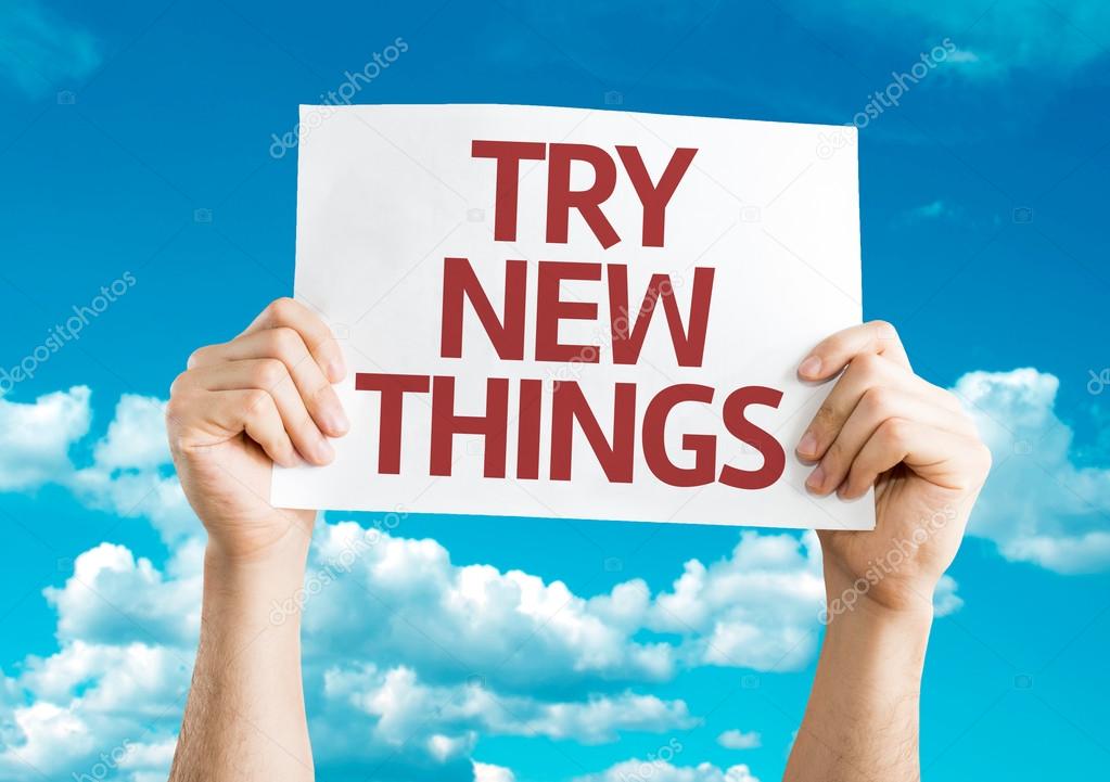 Try New Things card