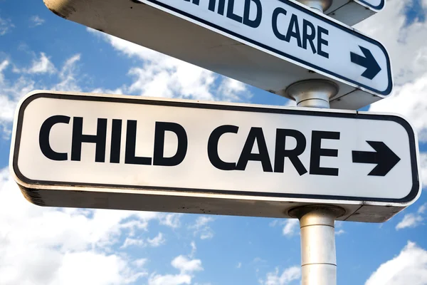 Child Care sign — Stock Photo, Image