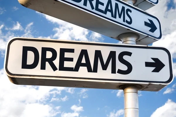 Dreams direction sign — Stock Photo, Image