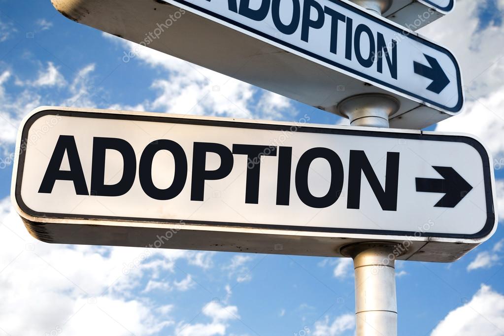 Adoption direction sign