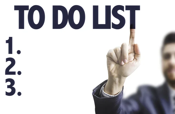 Text: To Do List — Stock Photo, Image