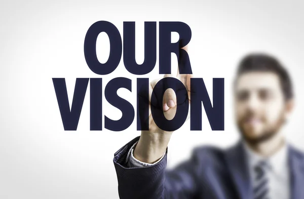 Text: Our Vision — Stock Photo, Image