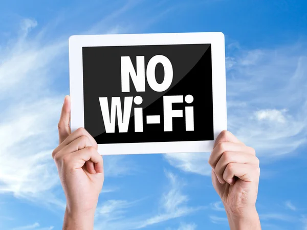 Tablet PC ile metin hayır Wi-Fi — Stok fotoğraf