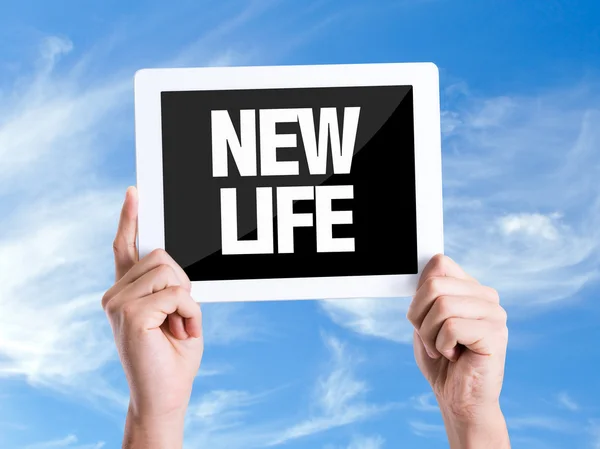 Text New Life — Stock Photo, Image