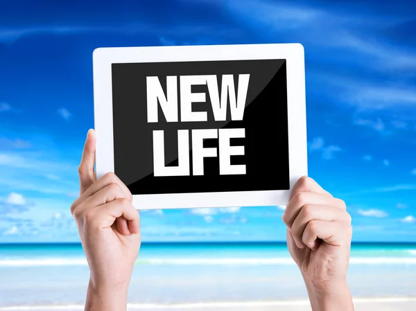 Text New Life — Stock Photo, Image