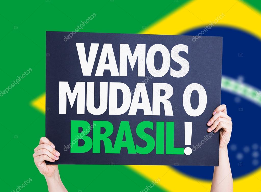 Let's Change Brazil card