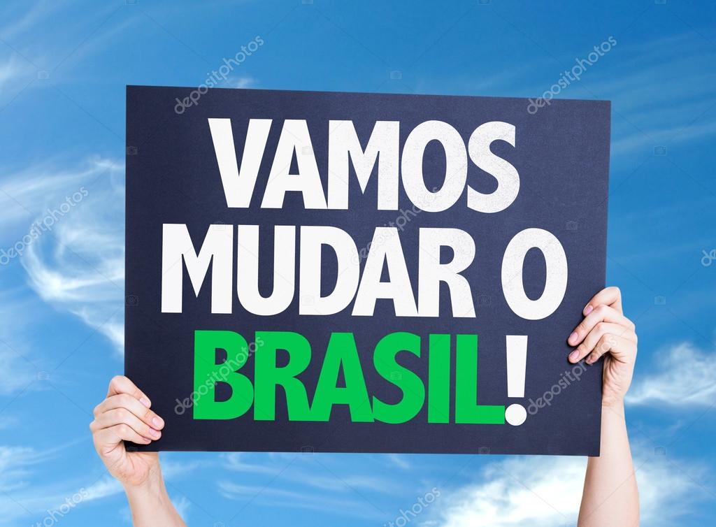 Let's Change Brazil card