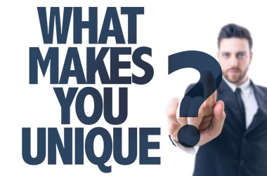 Metin: Sen benzersiz kılan?