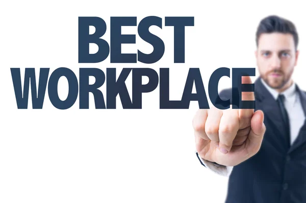 Text: Best Workplace — Stock Photo, Image