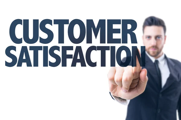 Texte : Satisfaction des clients — Photo